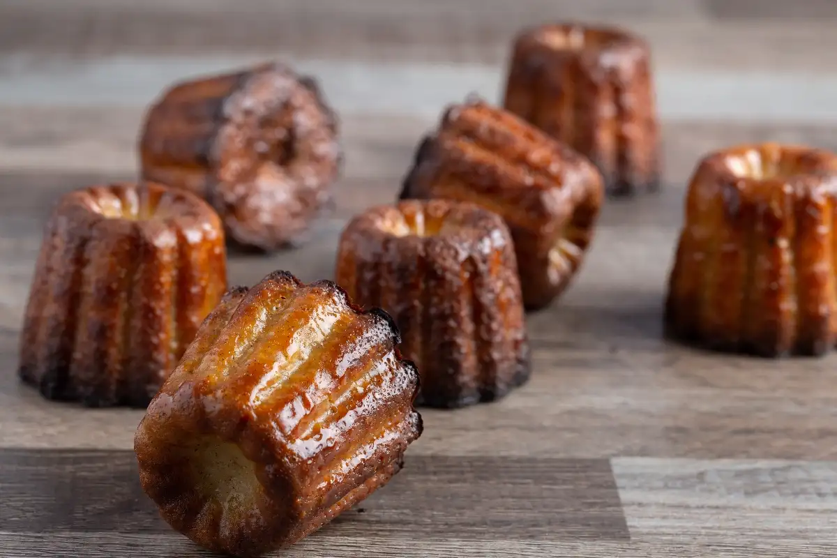 Le cannelé chèvre lardon