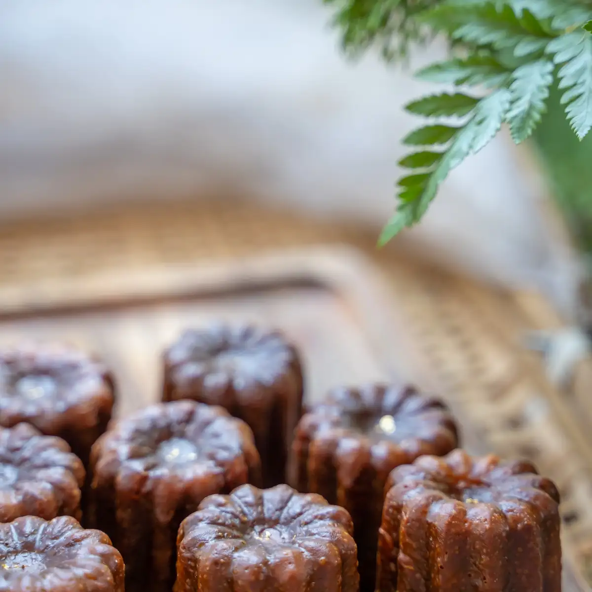 Le cannelé chèvre lardon